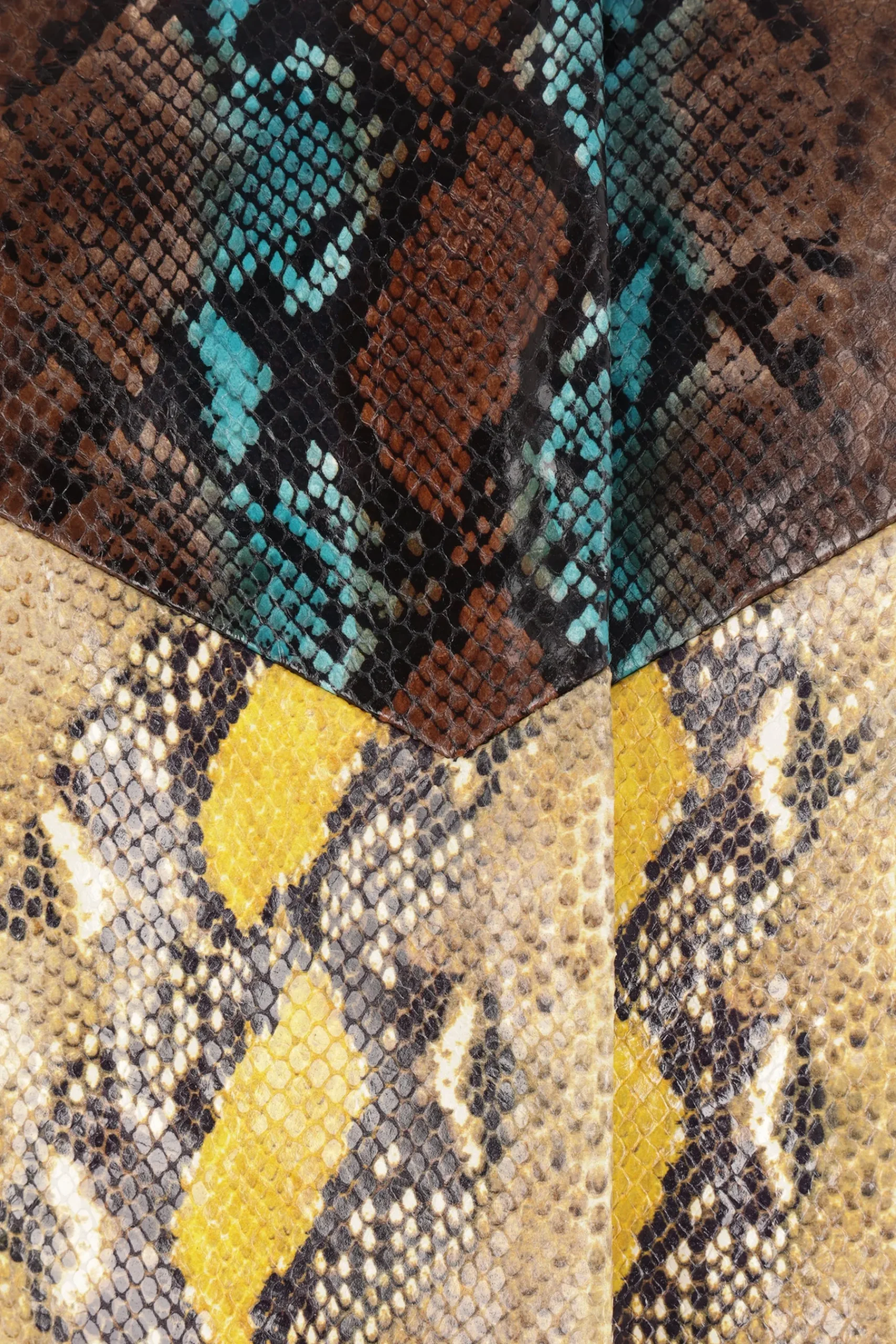 Women CHOPOVA LOWENA Belle coat in python-printed leather