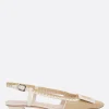 Women ROGER VIVIER Belle Vivier slingbacks in canvas