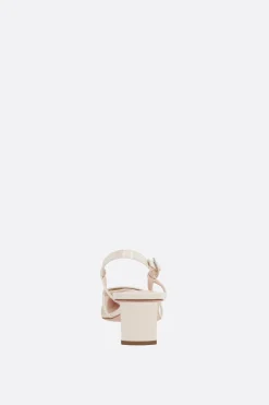 Women ROGER VIVIER Belle Vivier slingbacks in mesh and patent leather