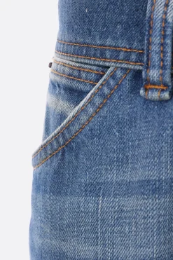 Women ACNE STUDIOS belted denim jeans