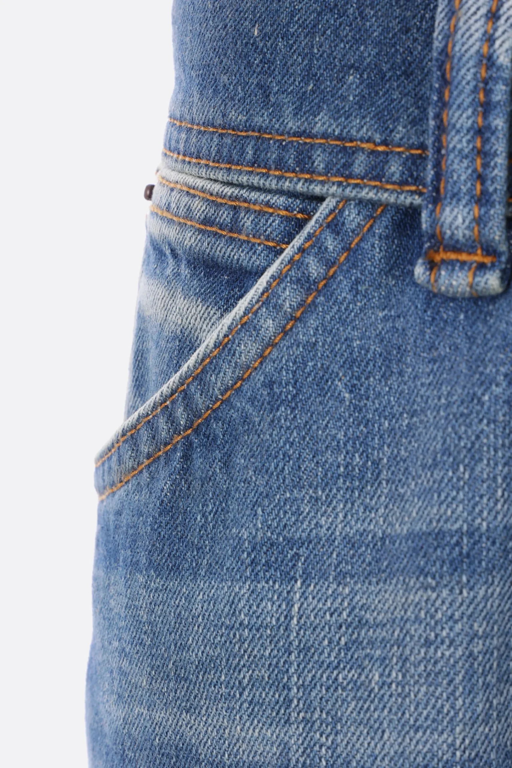 Women ACNE STUDIOS belted denim jeans