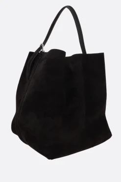 Women TOTEME Belted shoulder bag in suede