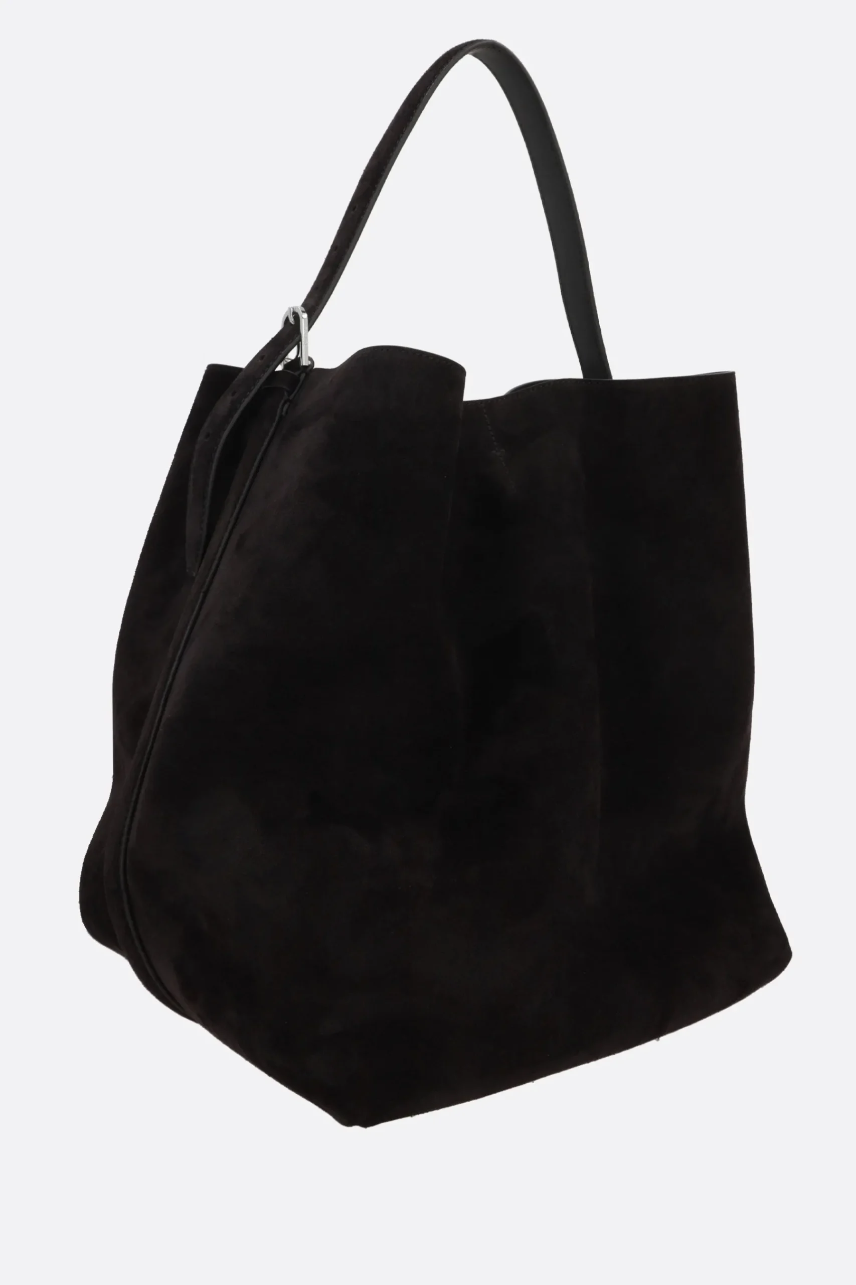 Women TOTEME Belted shoulder bag in suede