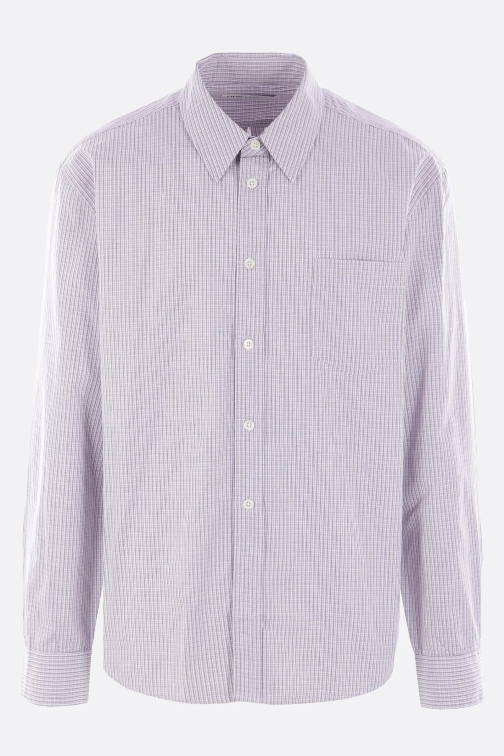 OUR LEGACY Beyond Bd shirt in check poplin