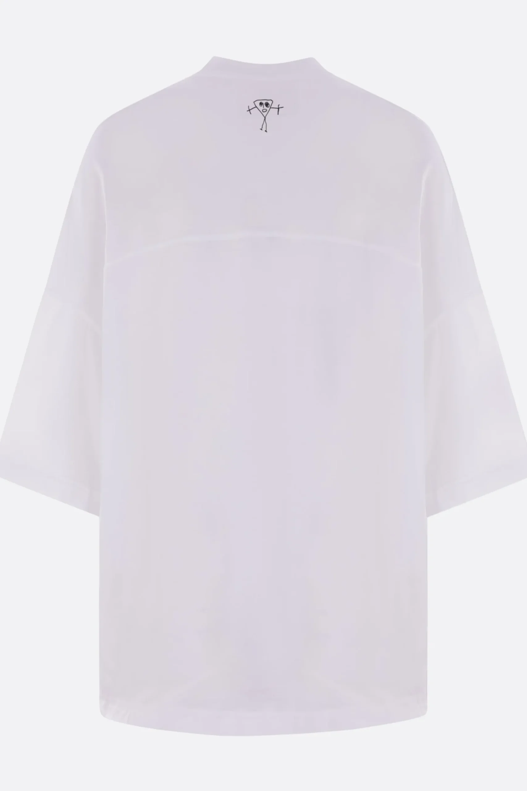 Women PLAN C Bianca print cotton oversized t-shirt