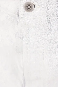 Women MAISON MARGIELA Bianchetto-treated denim long skirt