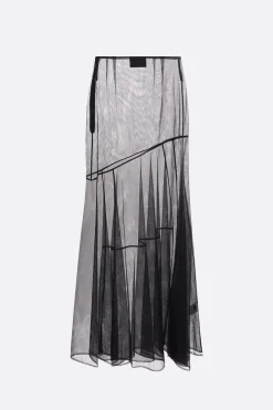 Women SIMONE ROCHA Bias Cut tulle midi skirt