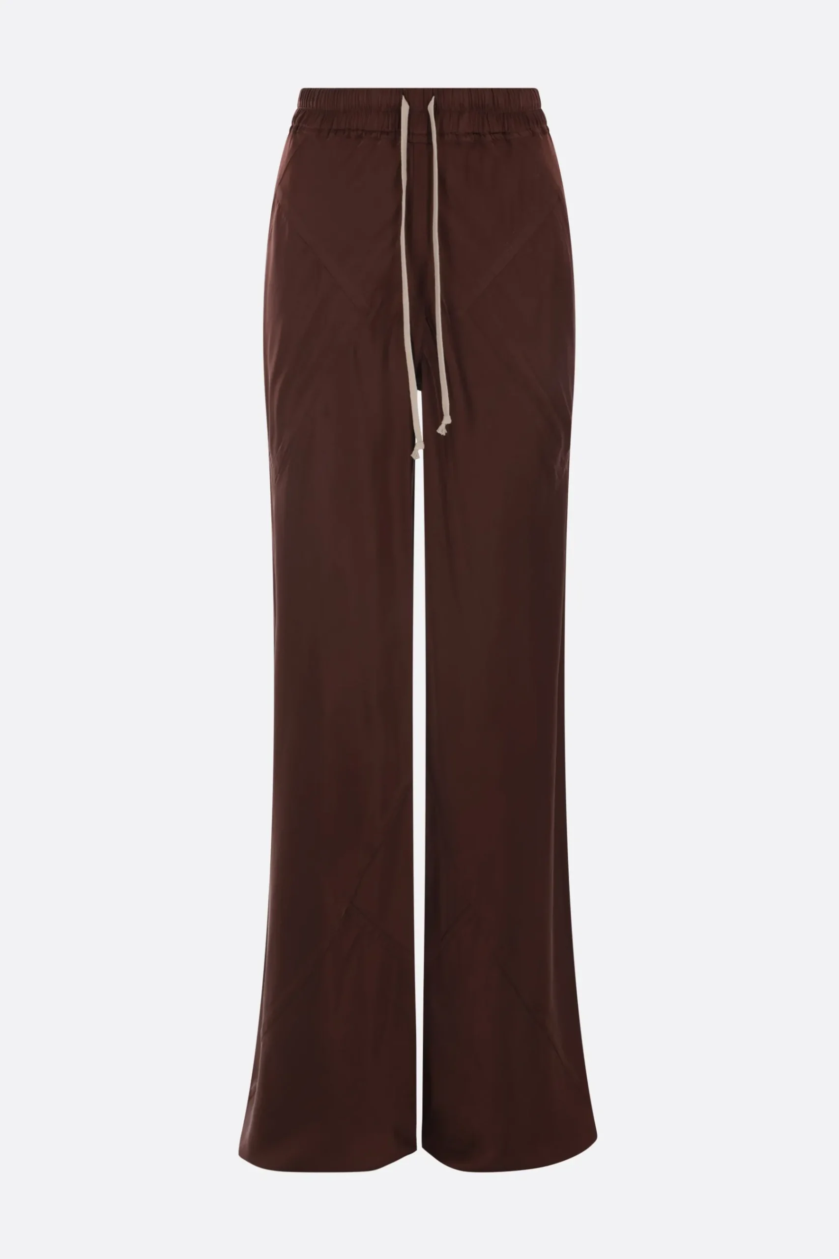 Women RICK OWENS Bias trousers in satin