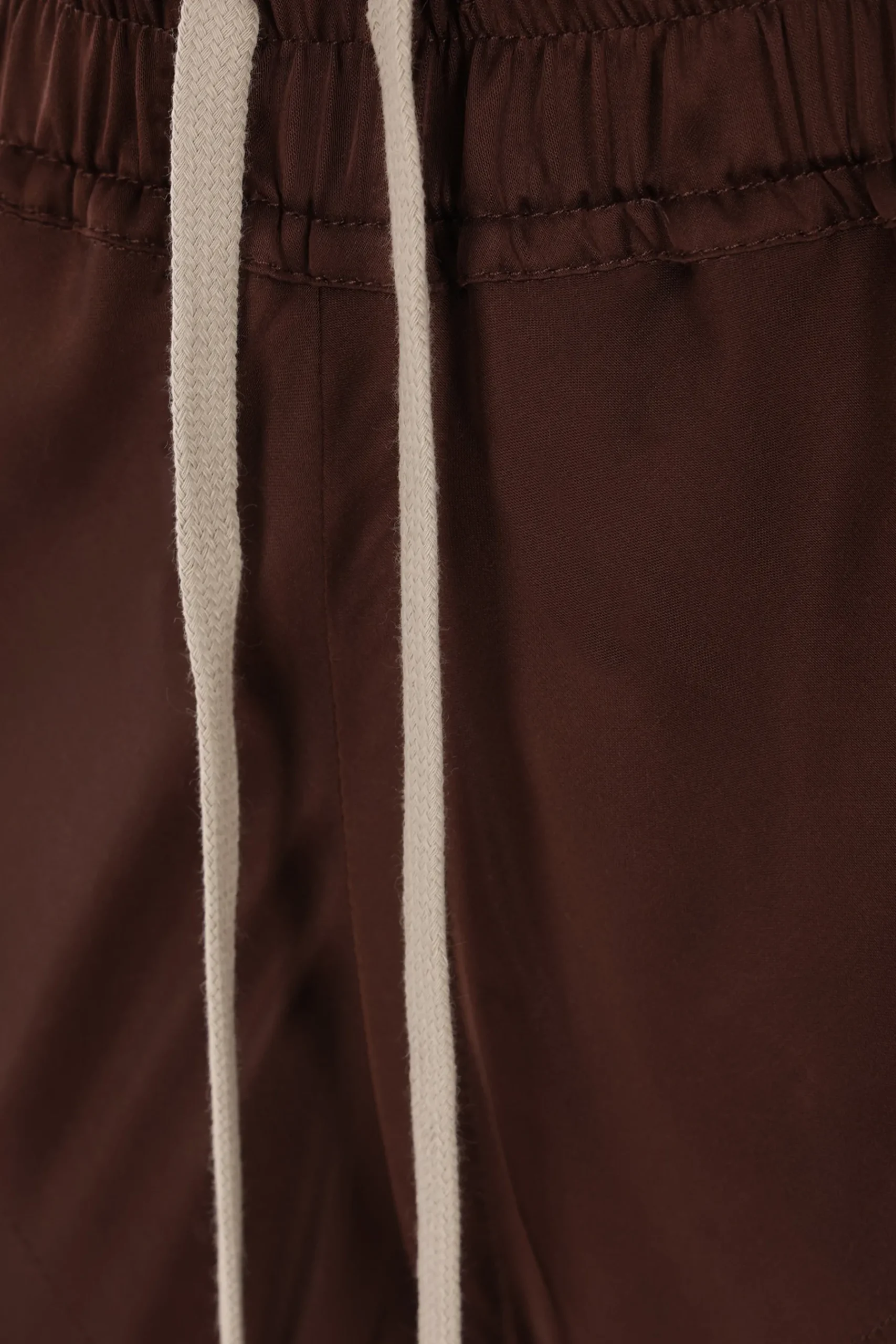 Women RICK OWENS Bias trousers in satin