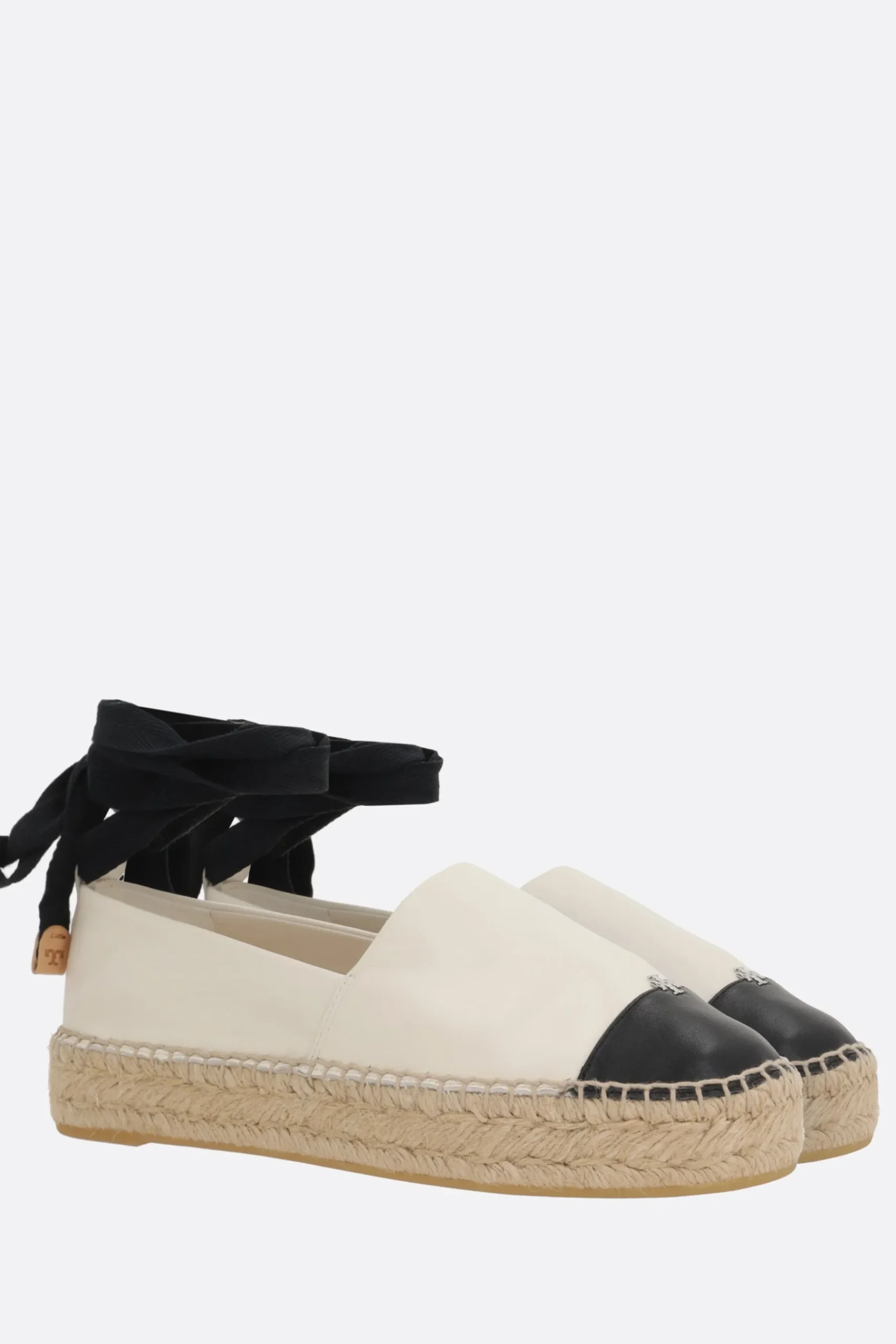 Women TORY BURCH bicolor nappa espadrilles