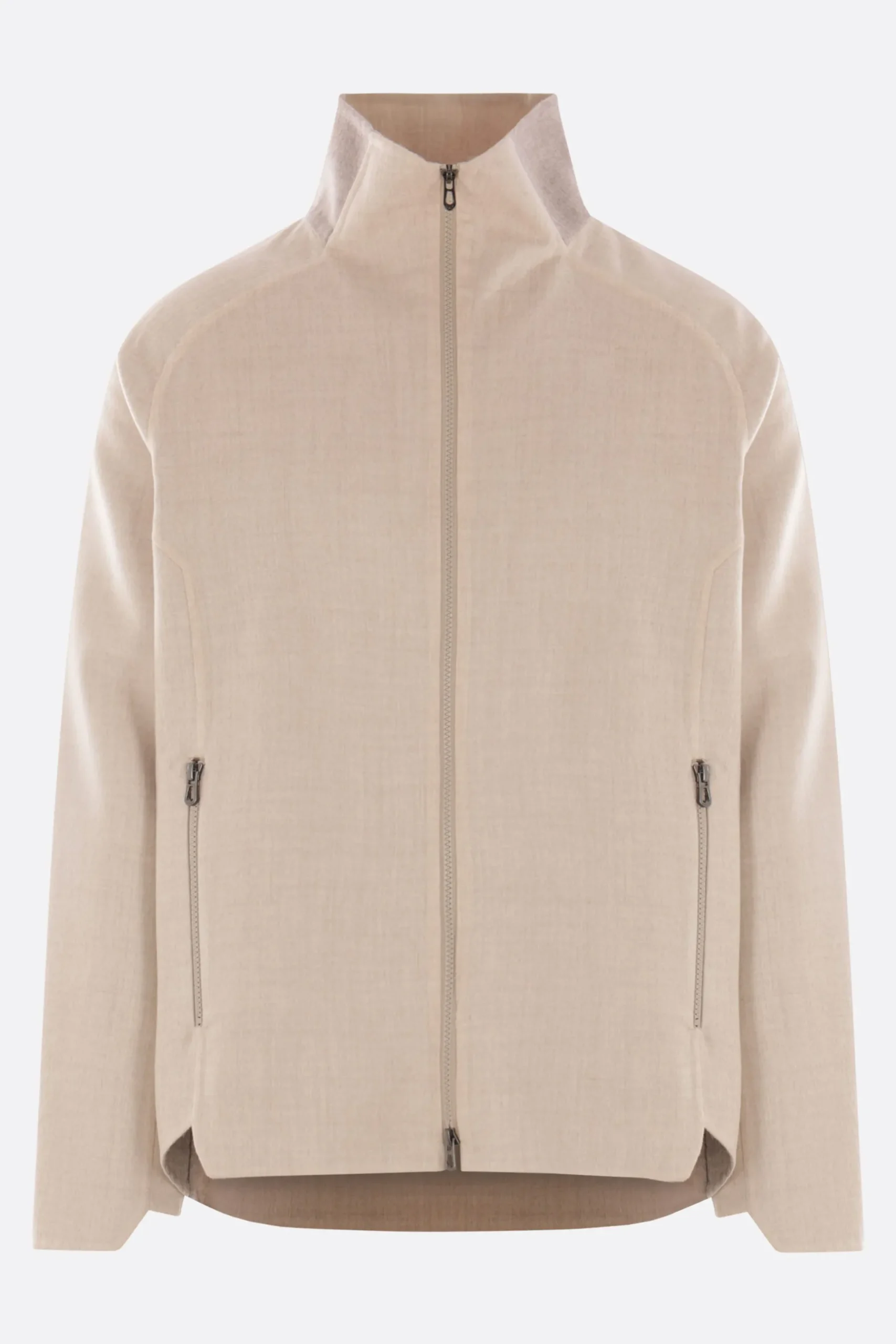 SEASE Biker Double full-zip jacket in wool