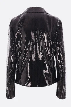 Women JUNYA WATANABE biker jacket in sequinned crepe