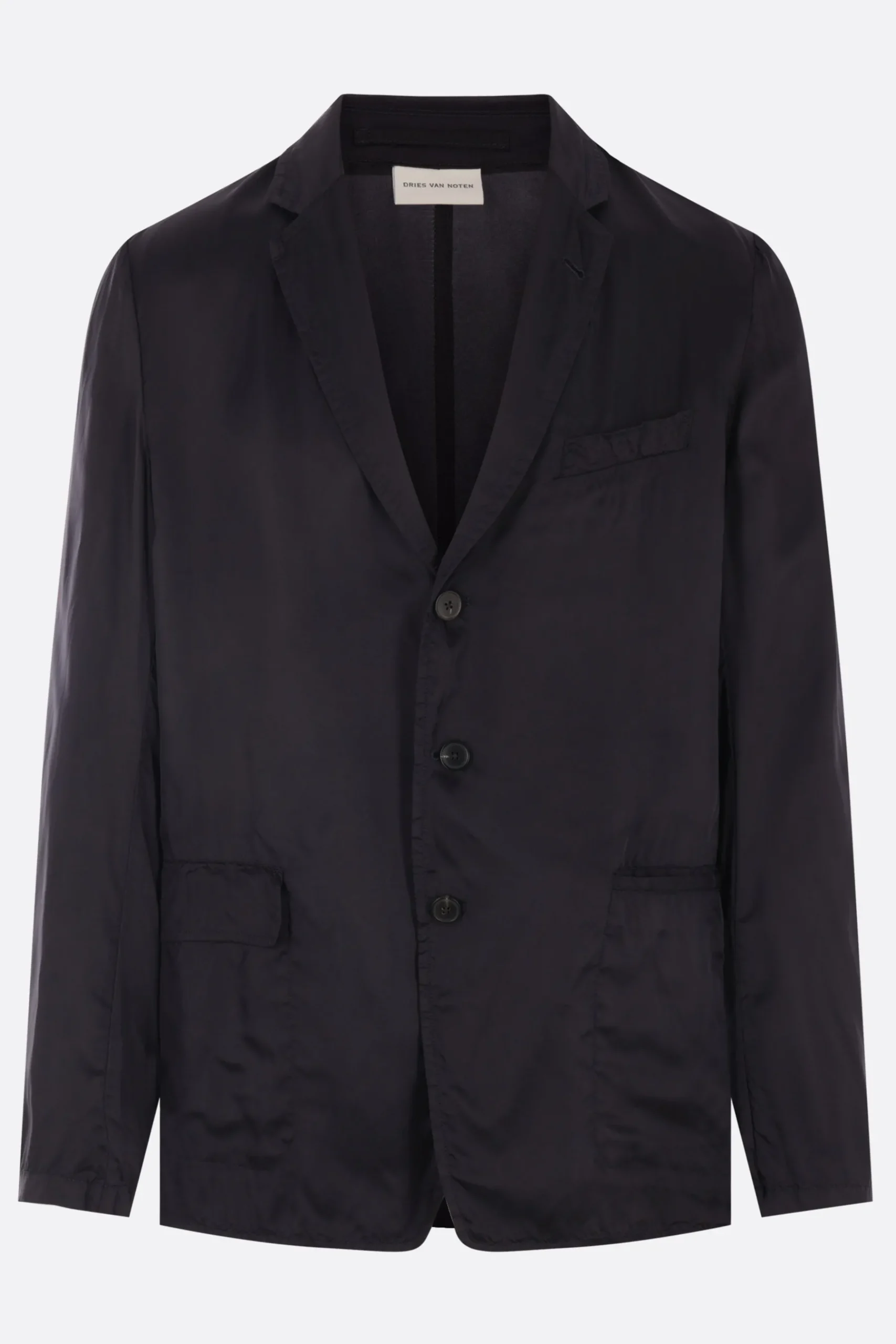DRIES VAN NOTEN Bilbo single-breasted jacket in twill