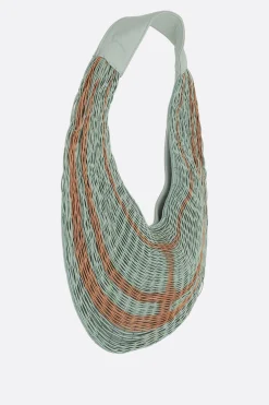 Women MARIANA MENDEZ Bivalda shoulder bag in nappa with elastic bands