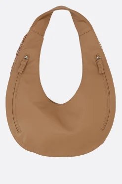 Women MARIANA MENDEZ Bivalda shoulder bag in nappa with elastic bands