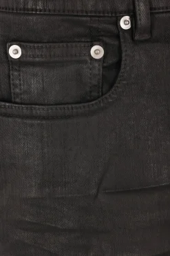 RICK OWENS DRKSHDW Bolan Banana jeans in wax stretch denim