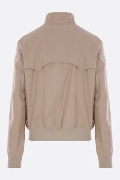 J.PRESS bomber jacket in cotton and wool
