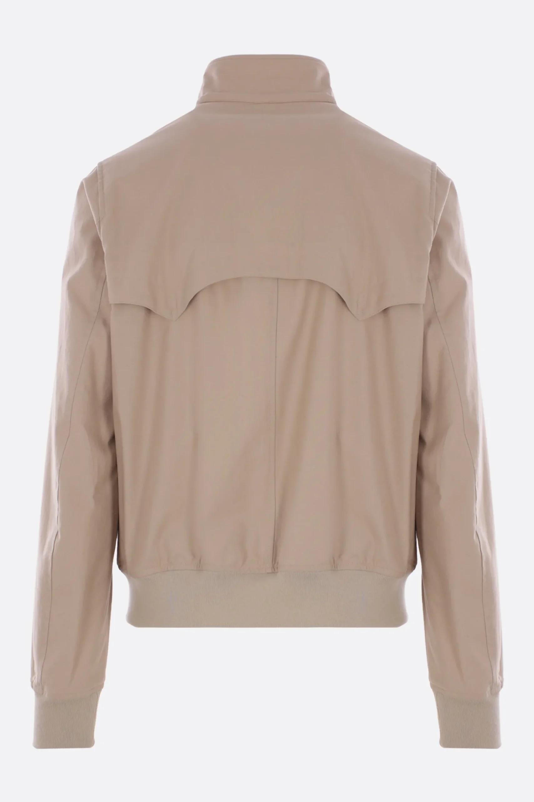 J.PRESS bomber jacket in cotton and wool
