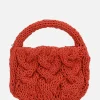 Women JW ANDERSON borsa Cable Knit small in pelle intrecciata