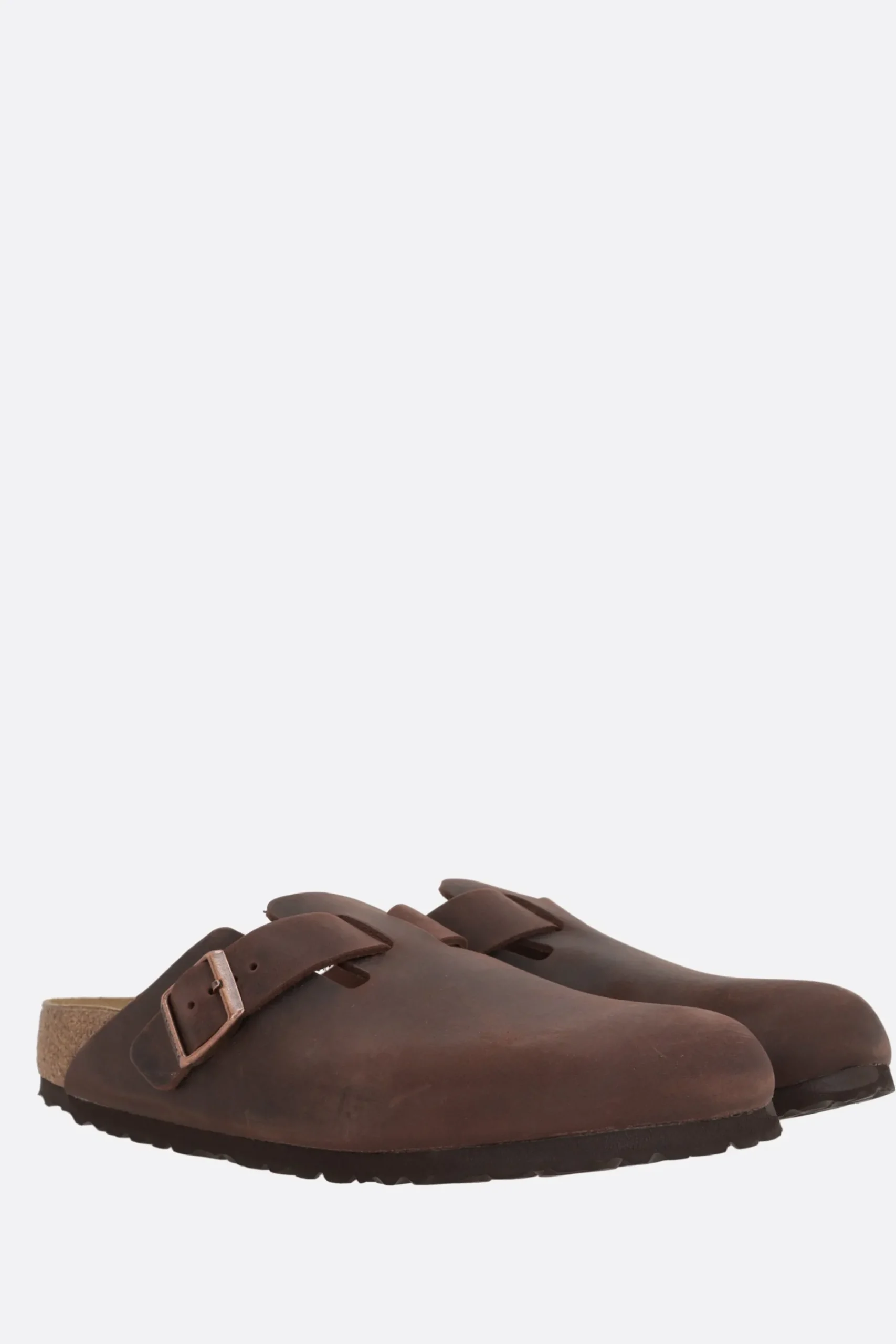 BIRKENSTOCK Boston BS flat mules in nubuck (Narrow Fit)