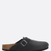 Women BIRKENSTOCK Boston BS flat mules in oiled leather (Narrow Fit)