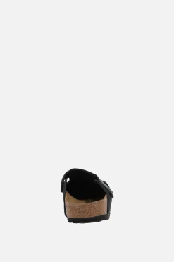 BIRKENSTOCK Boston BS suede flat mules (Narrow Fit)