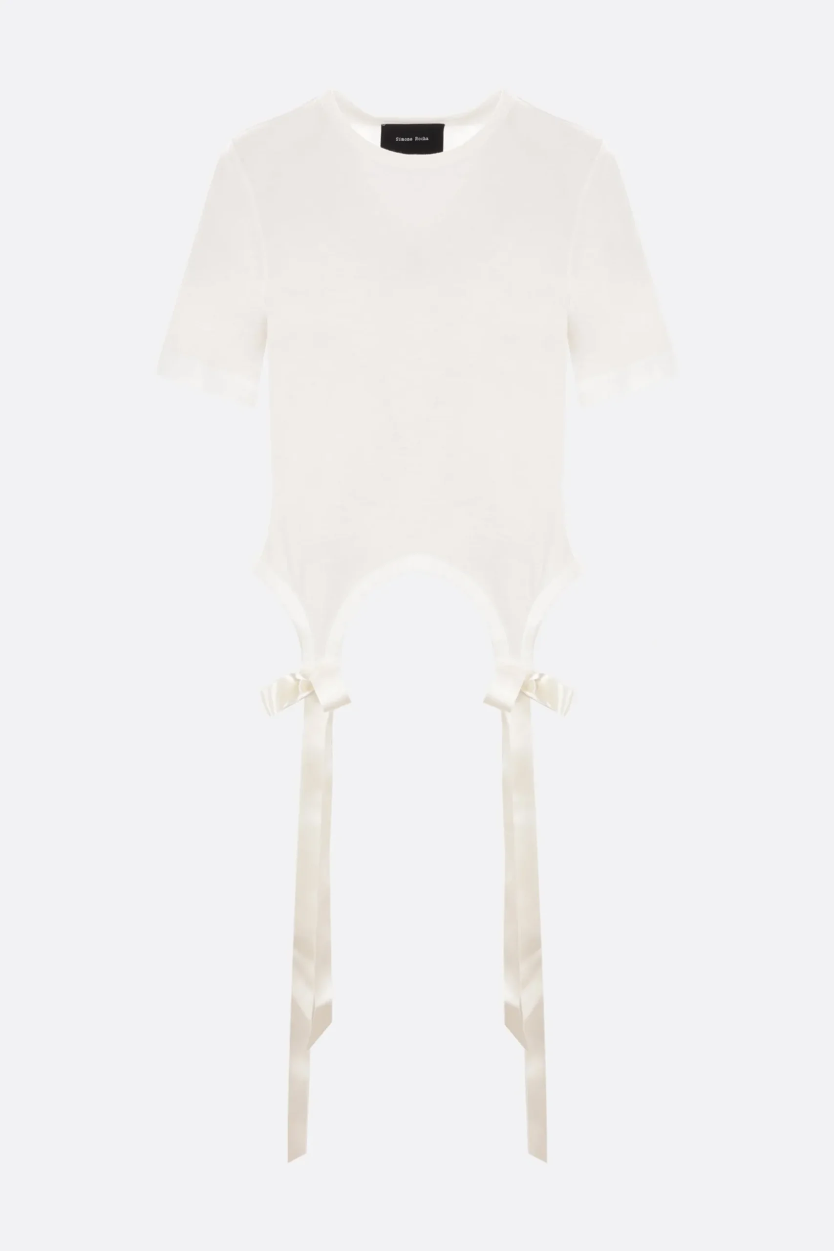 Women SIMONE ROCHA Bow Tail jersey t-shirt