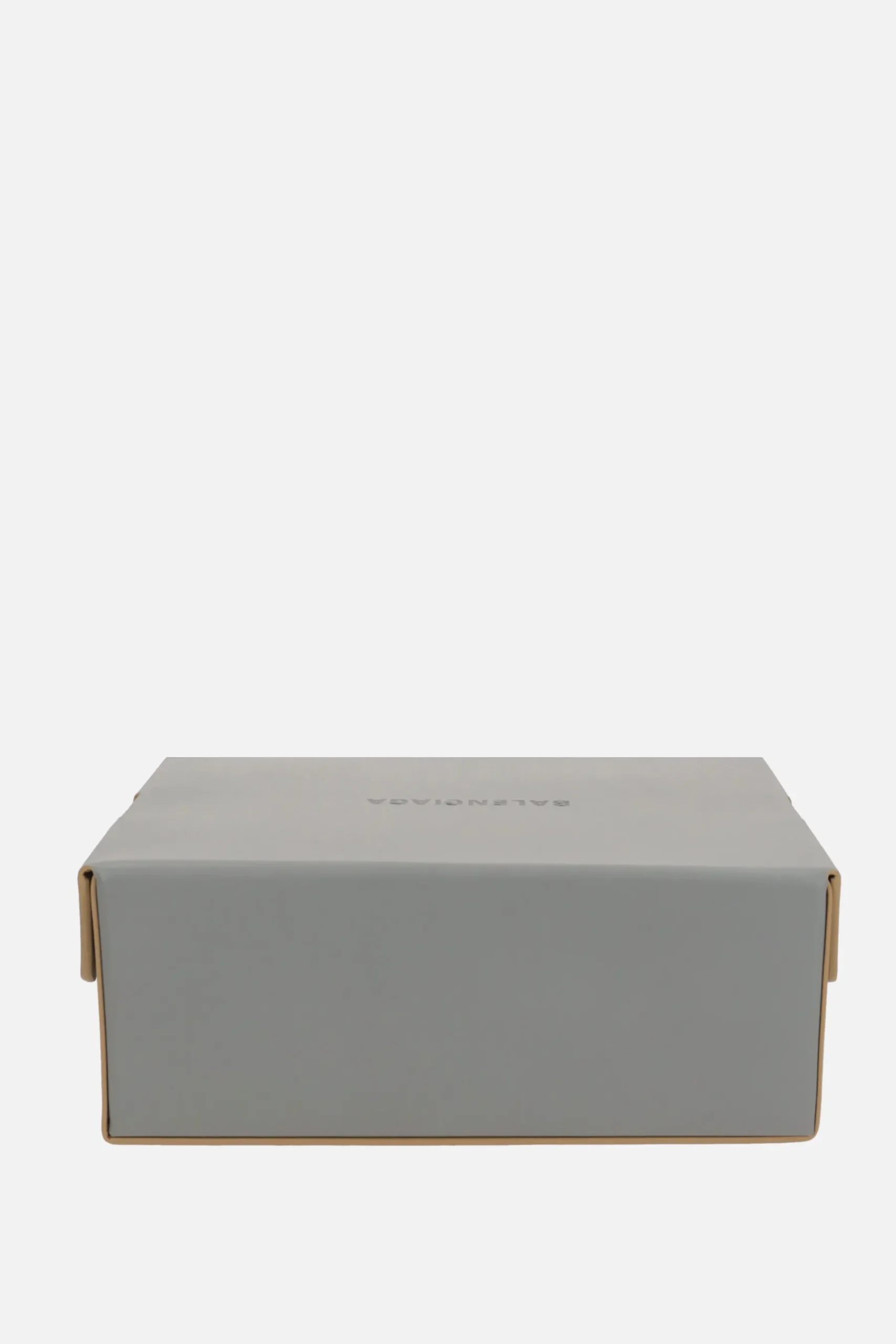 Women BALENCIAGA Box clutch in smooth leather