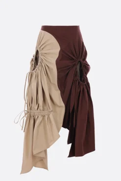 Women ZOMER Boya asymmetric skirt in cotton