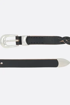 OUR LEGACY braided leather belt