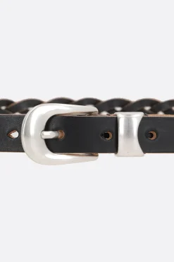OUR LEGACY braided leather belt
