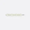 Women SIMONE ROCHA brass hair clip with pearls
