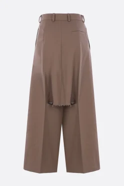 Women NICCOLÒ PASQUALETTI Brezza skirt trousers in twill