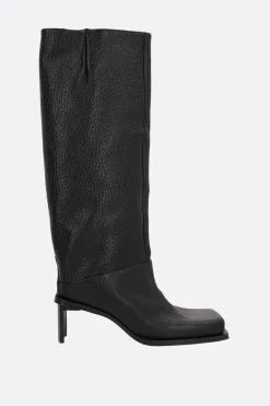 Women MIISTA Brianna grainy leather boots
