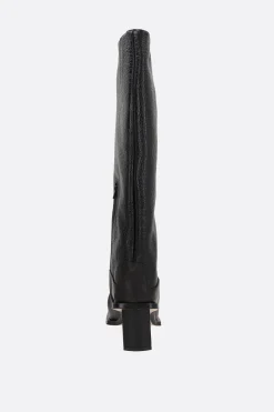 Women MIISTA Brianna grainy leather boots