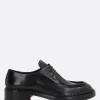 Women SANTONI X 10 CORSO COMO brushed leather lace-up shoes
