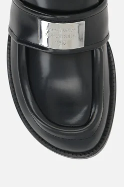 Women ACNE STUDIOS brushed leather loafers