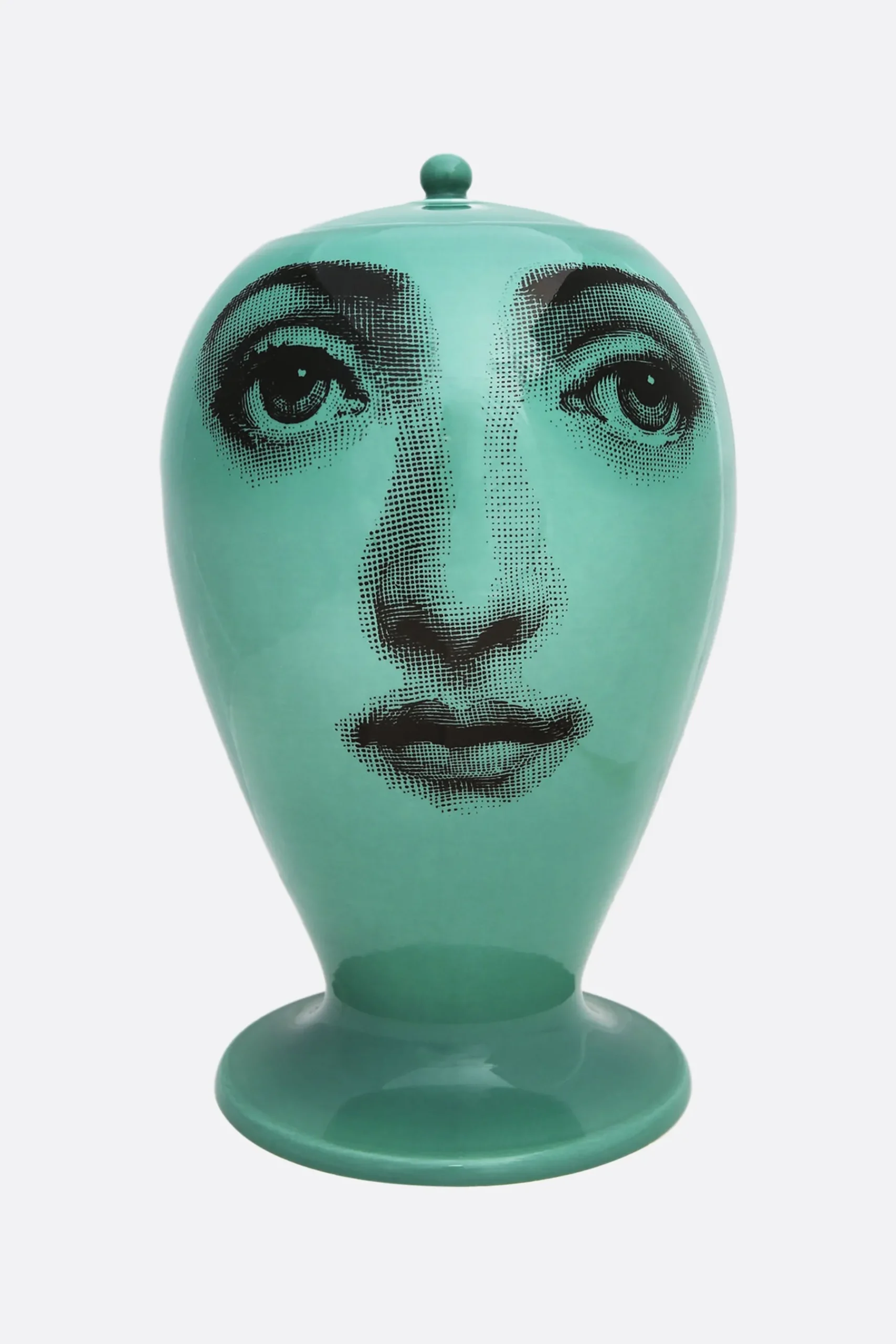 FORNASETTI Buongiorno/Buonanotte porcelain vase