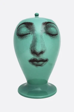 FORNASETTI Buongiorno/Buonanotte porcelain vase