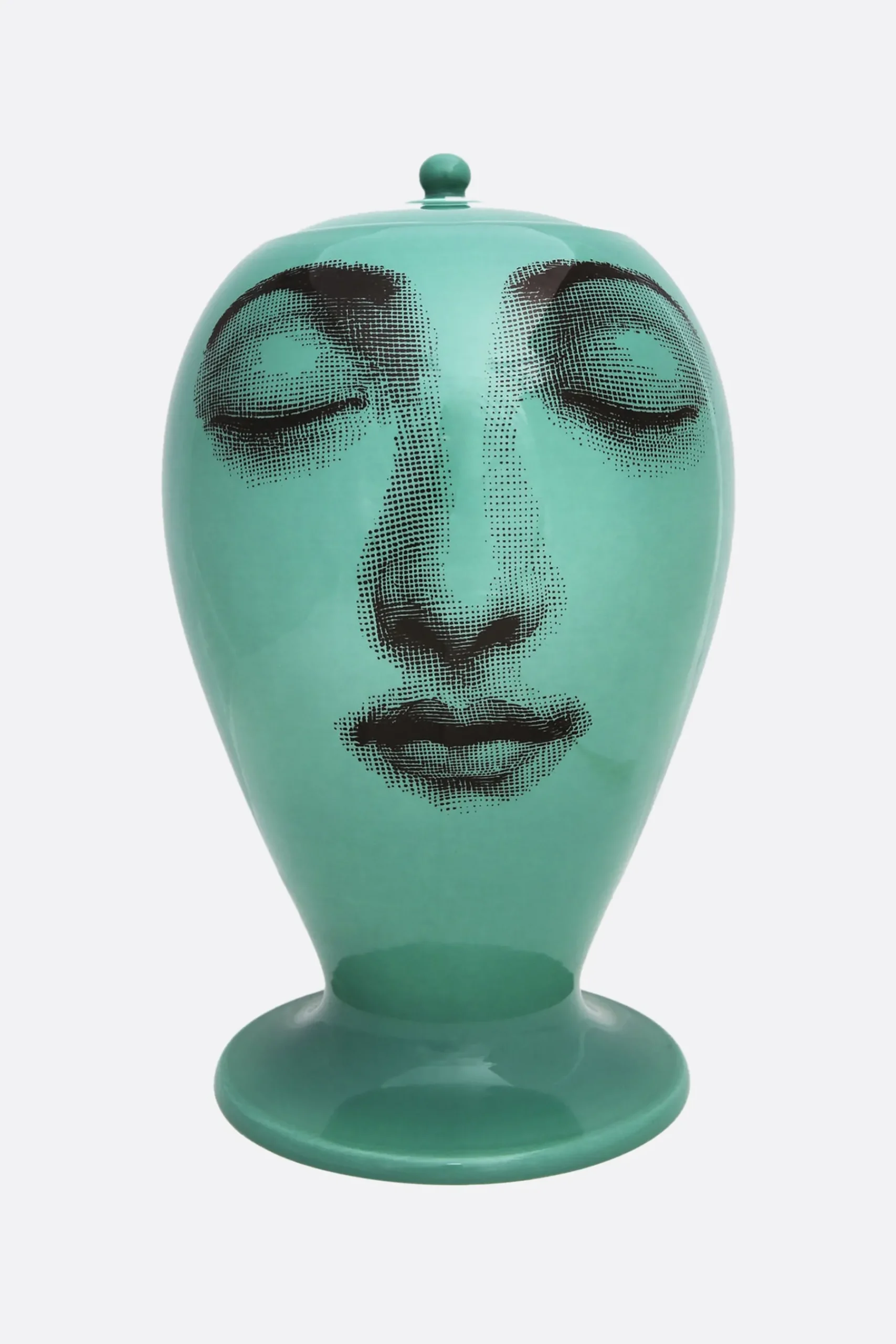 FORNASETTI Buongiorno/Buonanotte porcelain vase