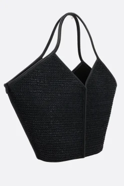 Women HEREU Calella tote bag in raffia