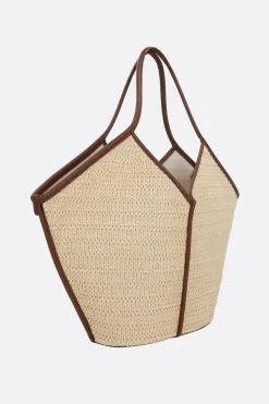 Women HEREU Calella tote bag in raffia