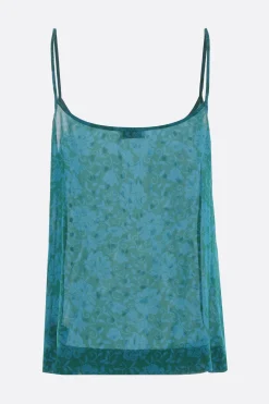 Women DRIES VAN NOTEN Calipso top in printed viscose