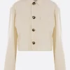 Women META CAMPANIA COLLECTIVE Camille cropped jacket in twill