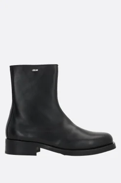 OUR LEGACY Camion smooth leather ankle boots