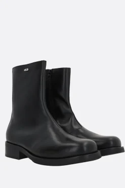 OUR LEGACY Camion smooth leather ankle boots