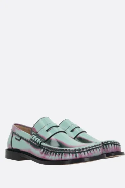 Women LOEWE Campo loafers in brushed leather
