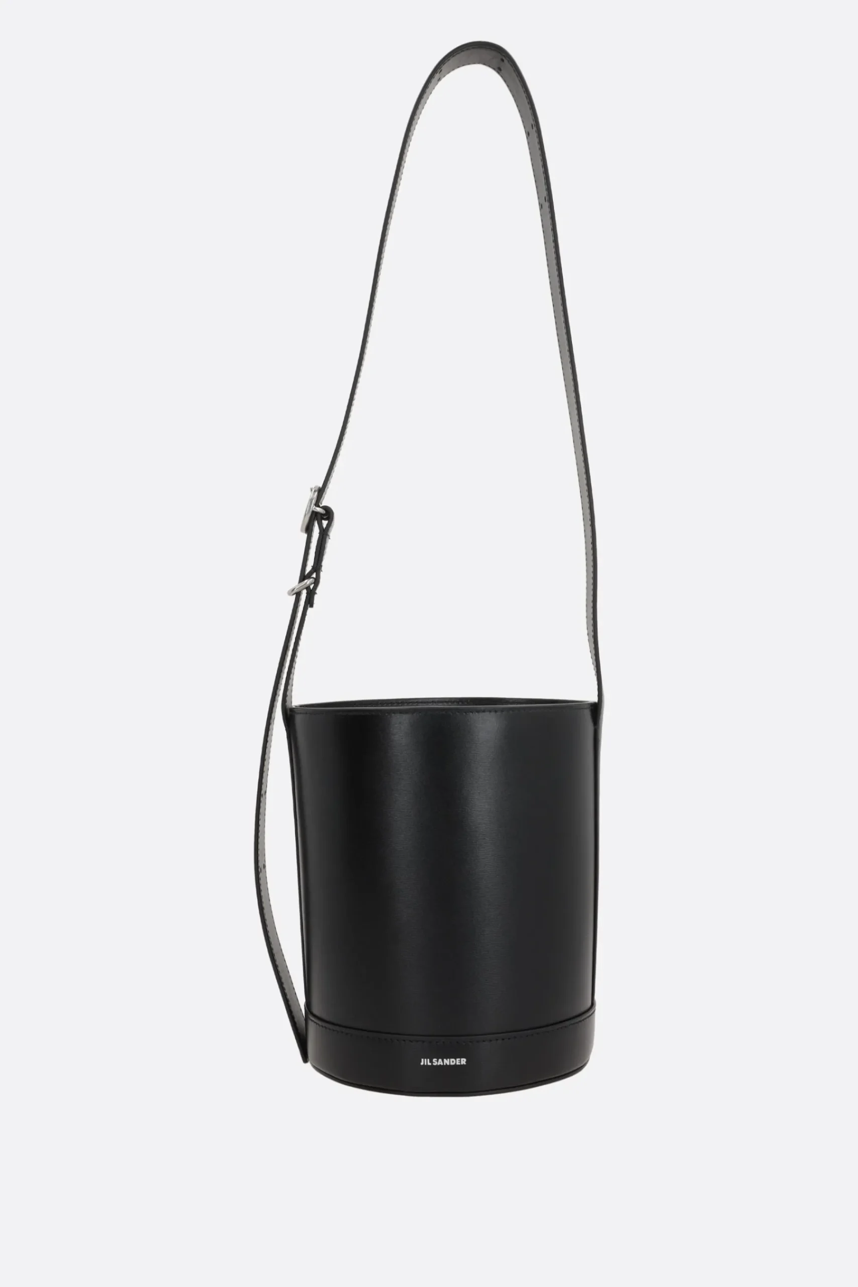 Women JIL SANDER Cannolo bucket bag in smooth leather