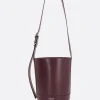 Women JIL SANDER Cannolo bucket bag in smooth leather