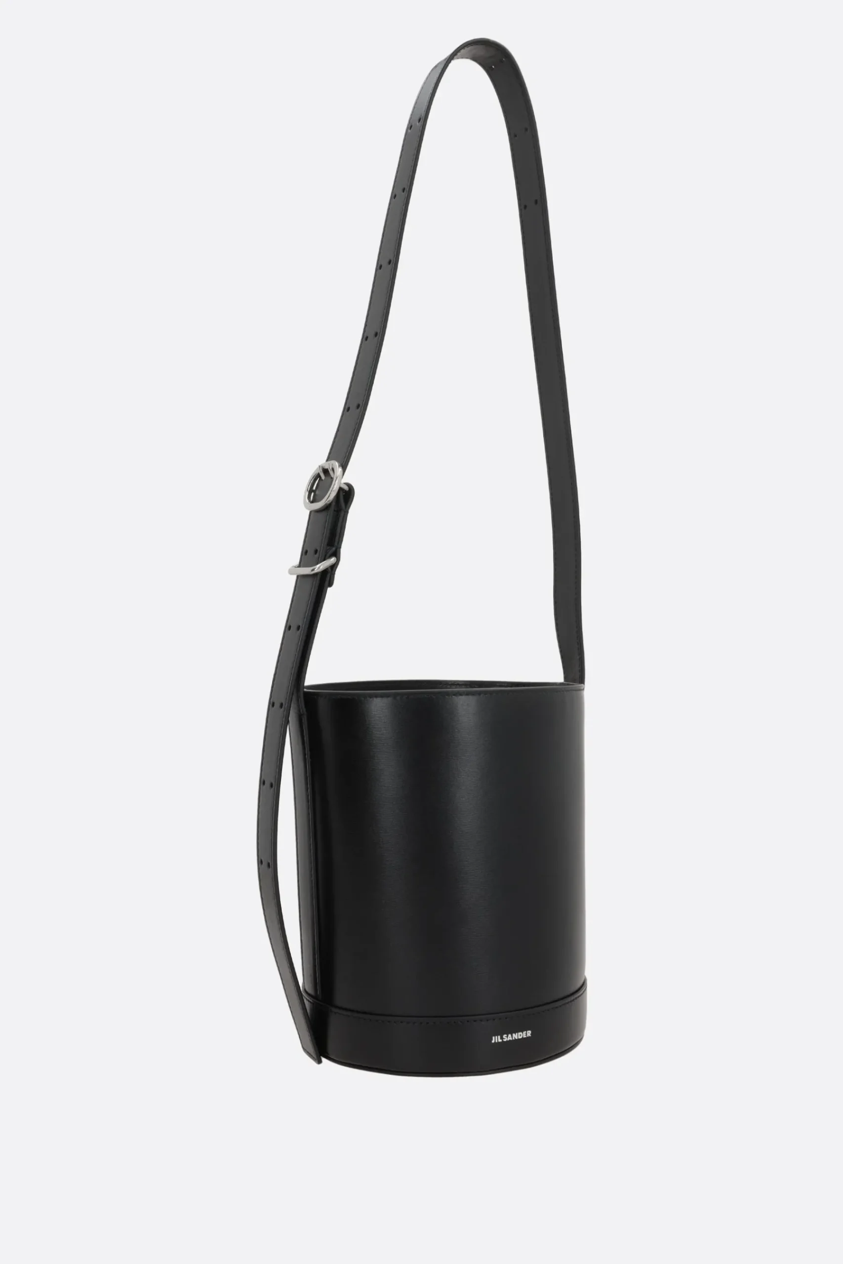Women JIL SANDER Cannolo bucket bag in smooth leather